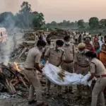 darbhanga murder female half burned body