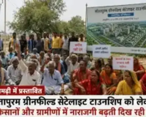 सीतापुरम सेटेलाइट प्रोजेक्ट में 98 गांव शामिल, किसानों में रोष